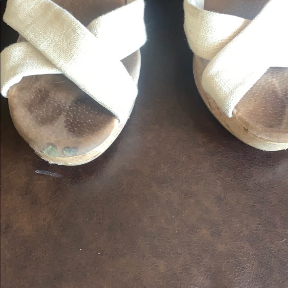 Toms wedge cream 8.5 w - Picture 5 of 11